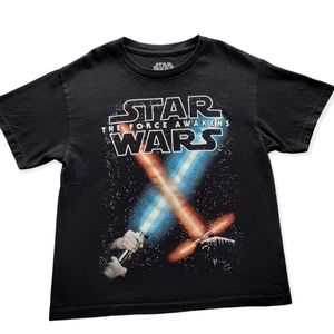 Star Wars Episode VII: The Force Awakens Glow In The Dark Boys Tee Small